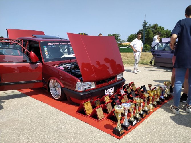 Driftçilerin gösterileri nefes kesti, o anlar dron ile görüntülendi