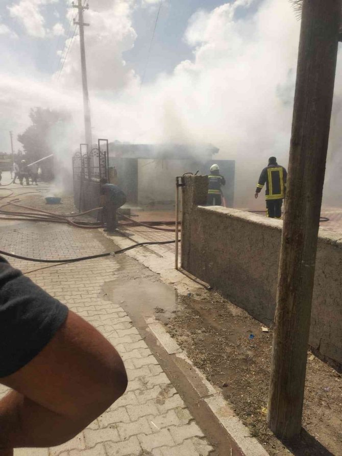 Konya'daki evde tüp, bomba gibi patladı!