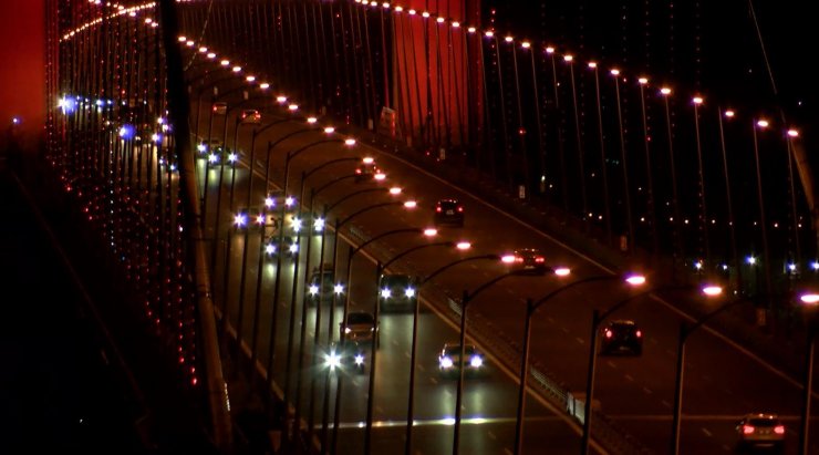 Tatilciler, Osmangazi Köprüsü'nde yoğunluk oluşturdu