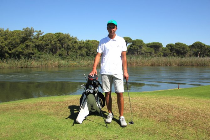 Türkiye’nin en genç profesyonel golf sporcusu Yılmaz Batan Avrupa şampiyonluğunu hedefliyor