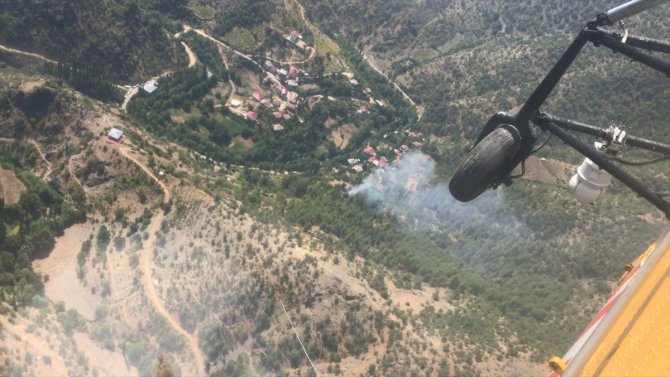 Adana'da çıkan orman yangını kontrol altına alındı