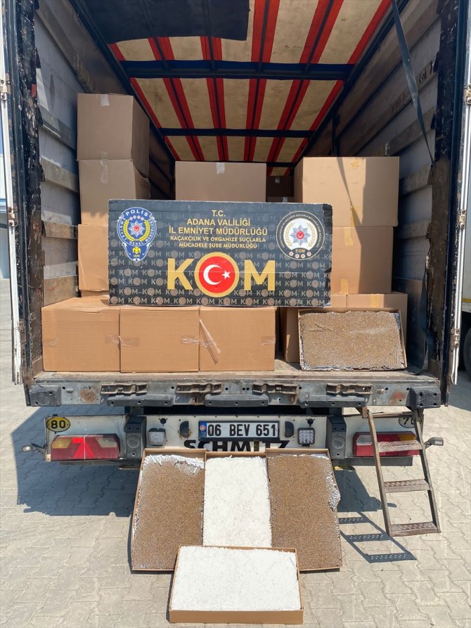 19 milyon makaron ele geçirildi