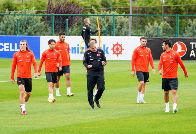 A Milli Takım, Lüksemburg maçı hazırlıklarını sürdürdü