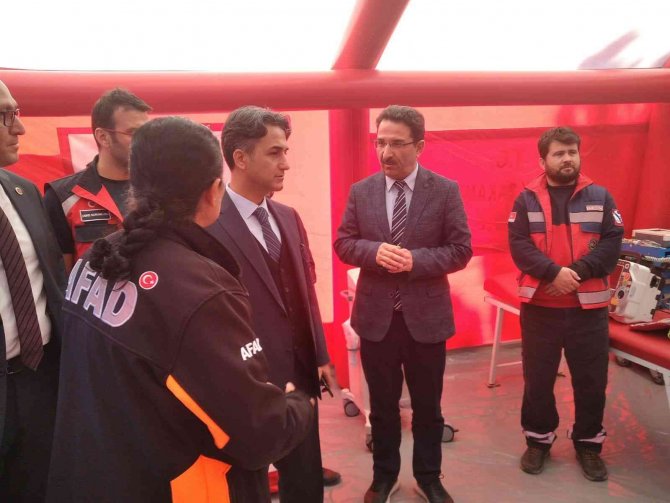 Konya’da nefes kesen tatbikat