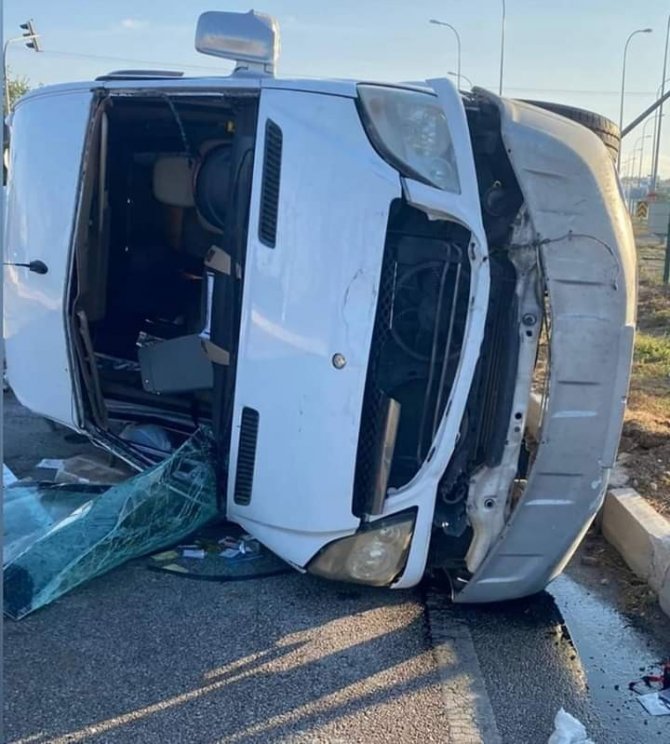 Denizlispor kafilesinin kaza anı kamerada