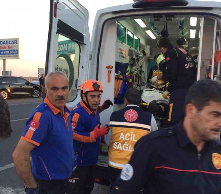 Zincirleme kaza: 1 ölü, 10 yaralı