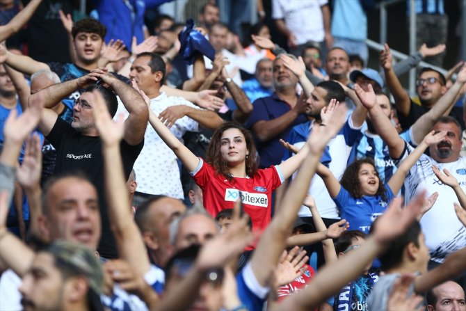 Adana Demirspor: 1 - Konyaspor: 1 (İlk yarı)