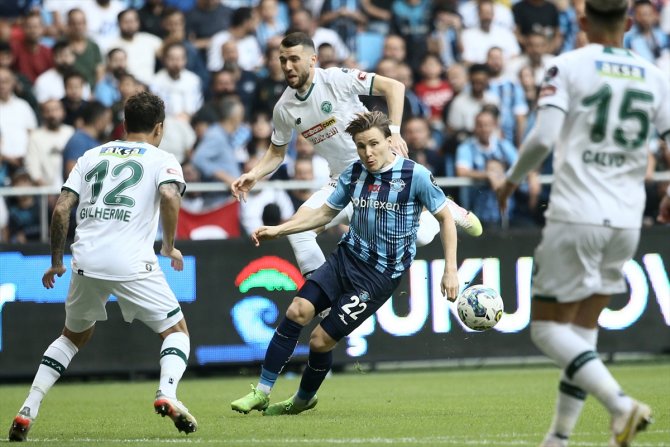Adana Demirspor: 1 - Konyaspor: 1 (İlk yarı)