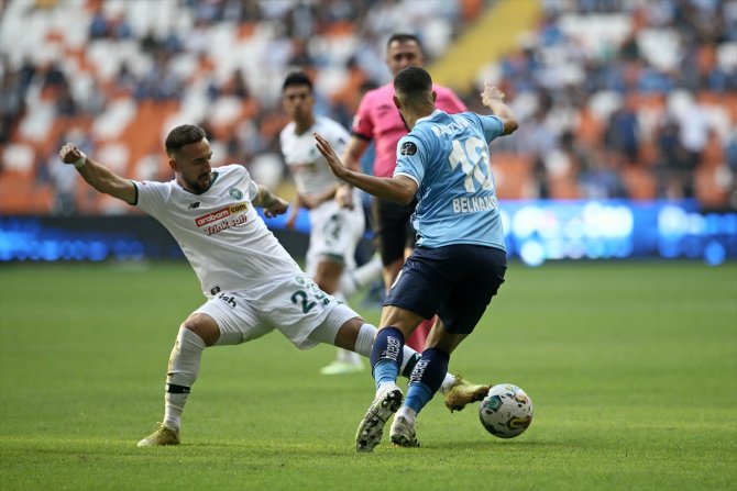 Adana Demirspor: 1 - Konyaspor: 1 (İlk yarı)