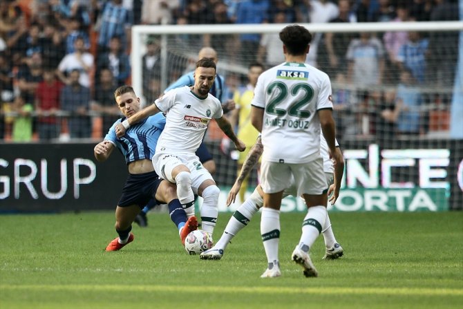 Adana Demirspor: 1 - Konyaspor: 1 (İlk yarı)