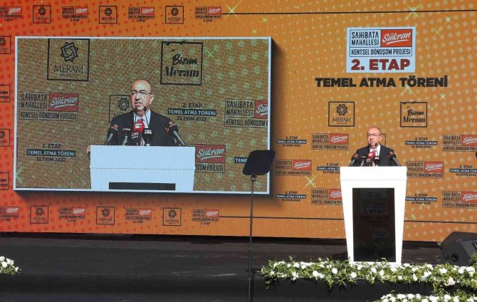 Meram'da kentsel dönüşüm: Şükran Kentsel Dönüşüm Projesi'nde 2. etap temeli törenle atıldı