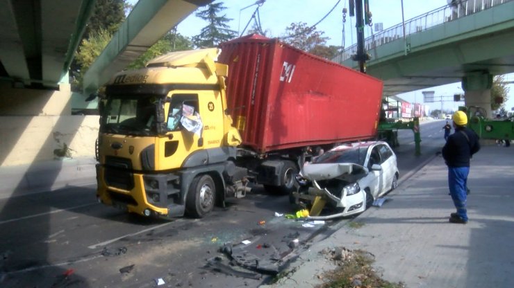 Mucize kurtuluş! Burnu bile kanamadı