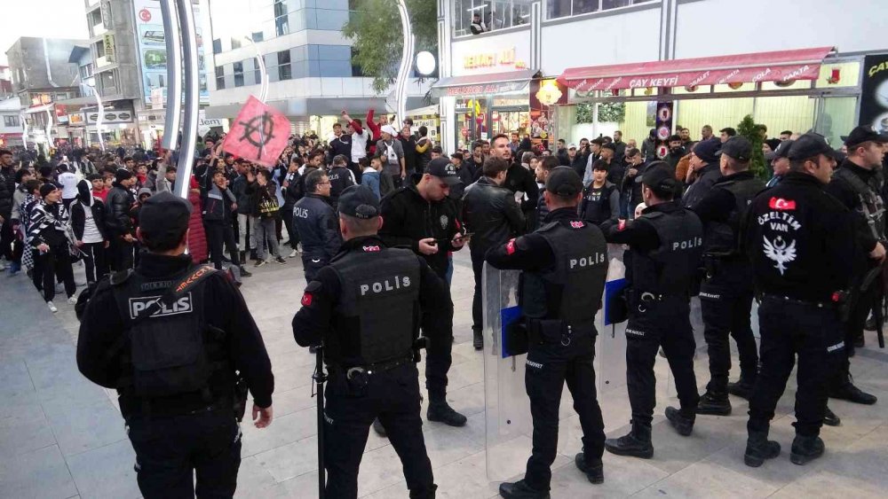 Van’da derbi maçı öncesi gerginlik
