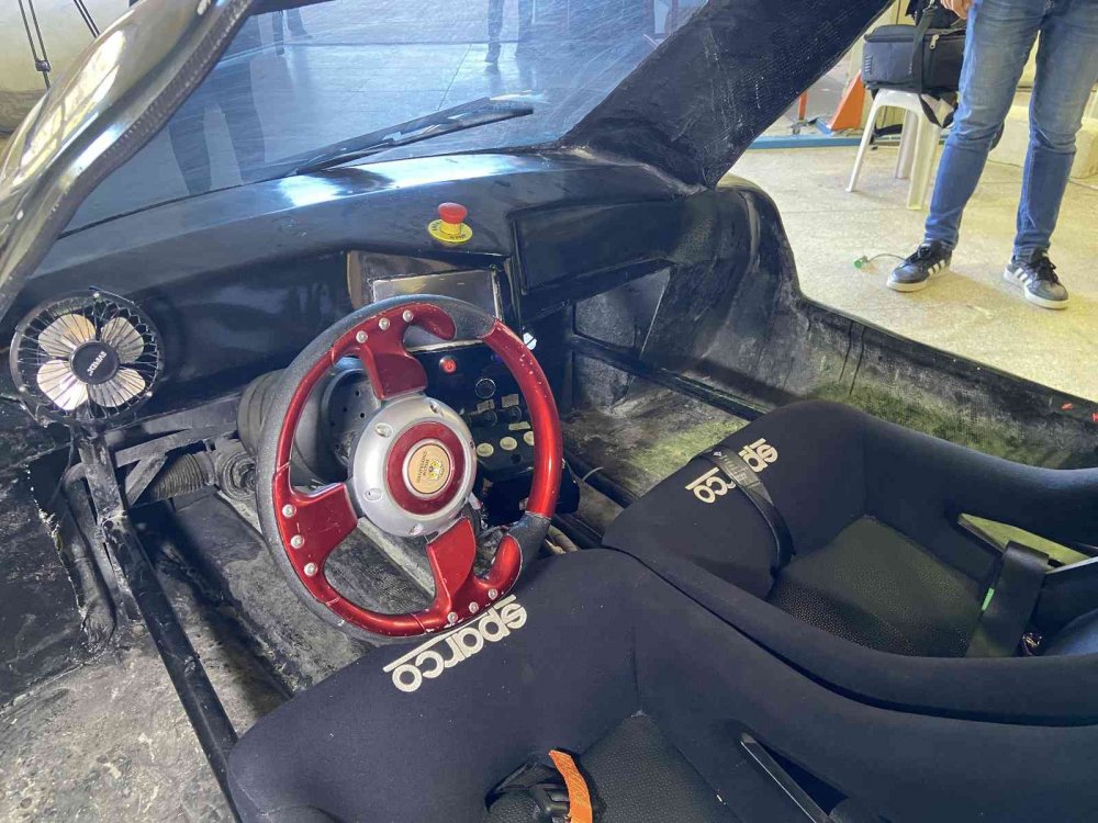 Konya'da üniversite öğrencilerinin yaptığı elektirikli araçta son durum