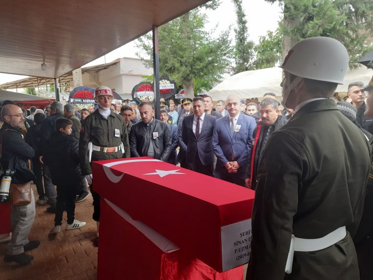 Şehit Piyade Uzman Çavuş İnak, son yolculuğuna uğurlandı