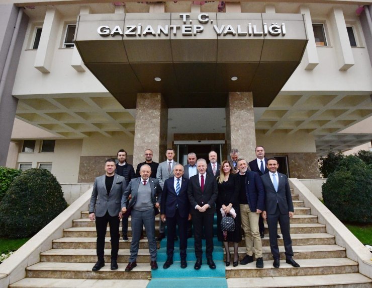 TFF Başkanı Büyükekşi'den Gaziantep Valisi Gül'e ziyaret
