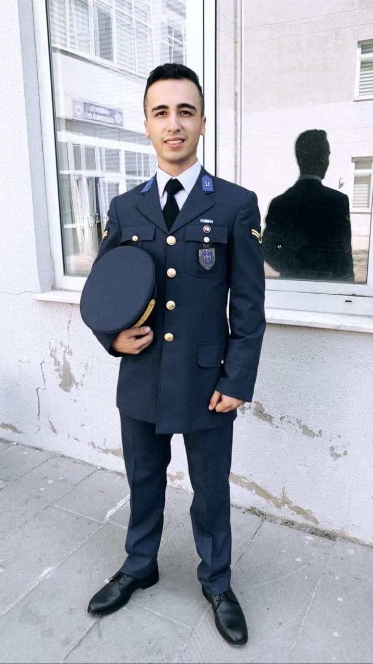 Trafik kazasında ölen Buğra astsubay toprağa verildi