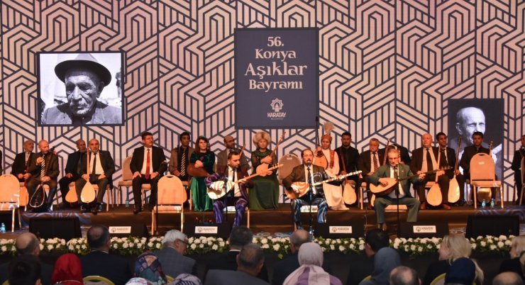 56. Konya Aşıklar Bayramı sona erdi