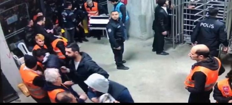 Olaylı derbiye ilişkin yeni görüntüler ortaya çıktı