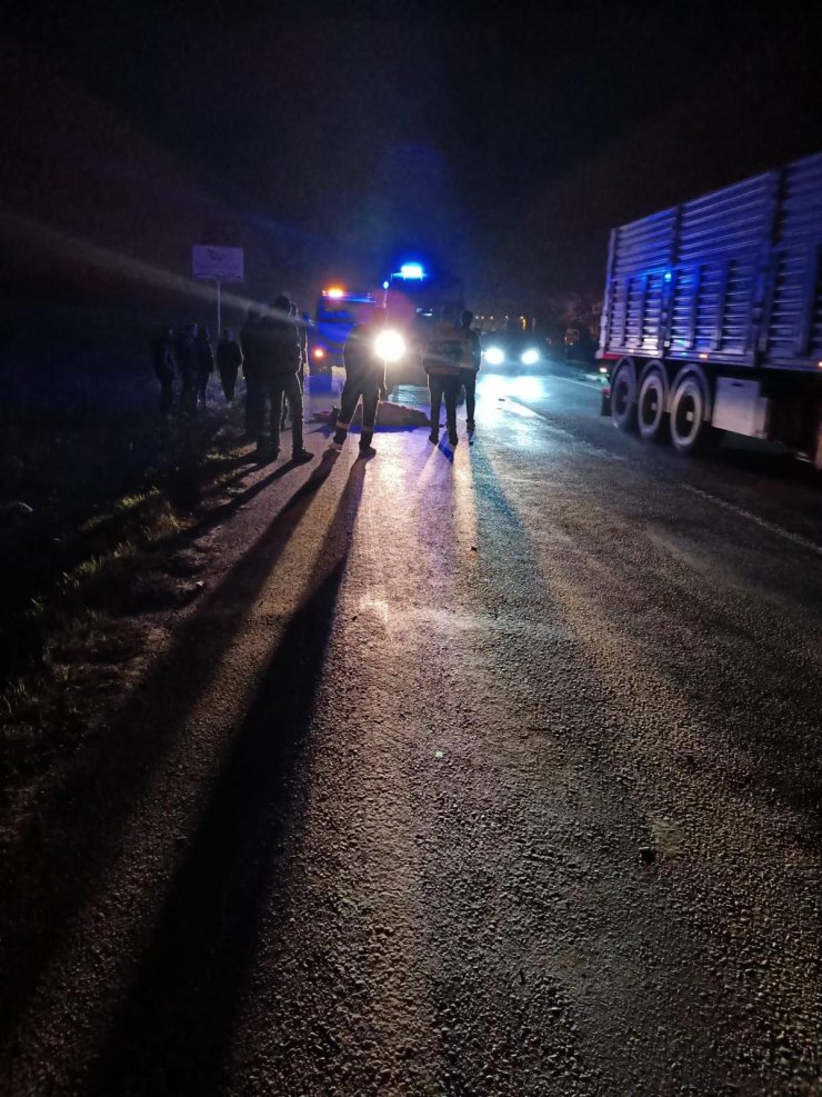 Otomobilin çarptığı kadın öldü