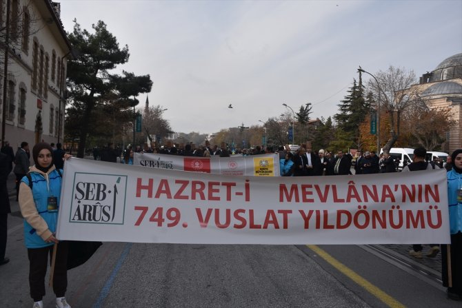 Konya'da Vuslat Yıl Dönümü Uluslararası Anma Törenleri başladı