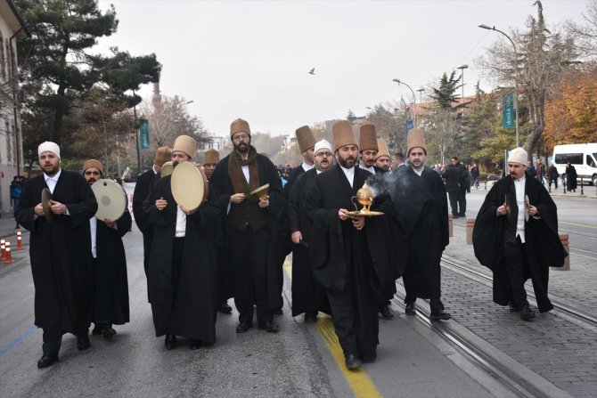 Konya'da Vuslat Yıl Dönümü Uluslararası Anma Törenleri başladı