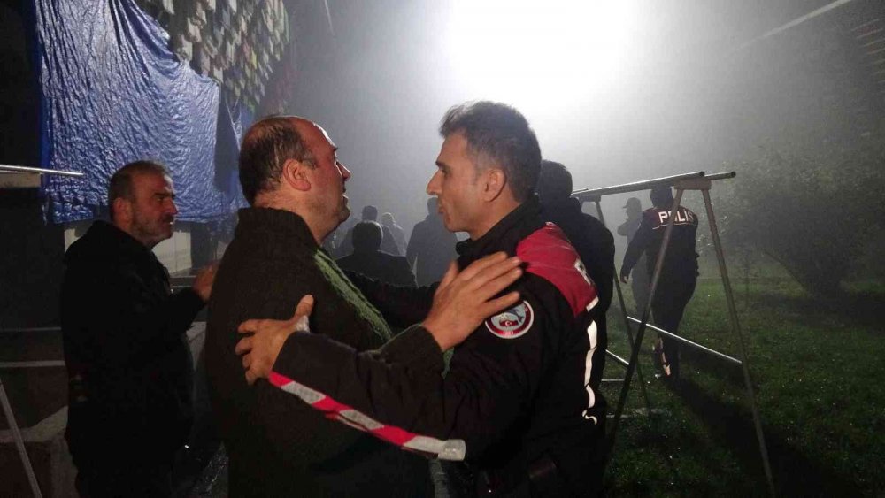 Han'da korkutan yangın