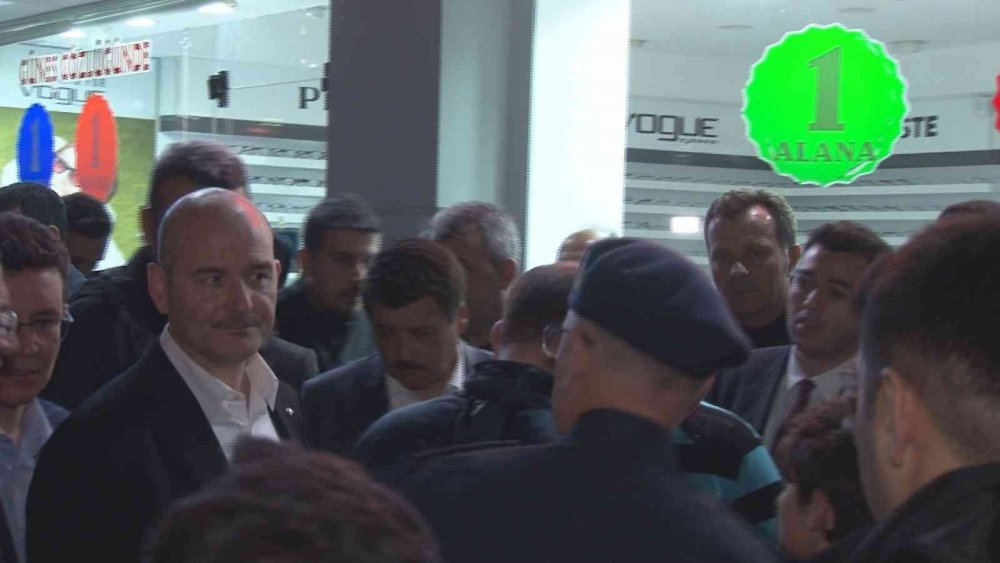 Bakan Soylu’dan sel mağduru esnaflarının yanında