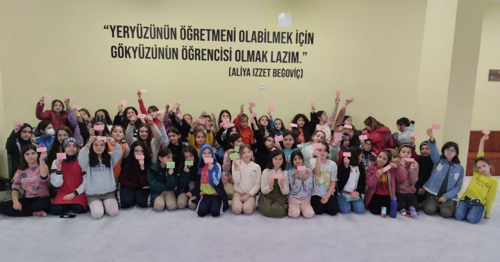 Konya'da Bilgehanelerde, çocuklara adab-ı muaşeret eğitimleri veriliyor