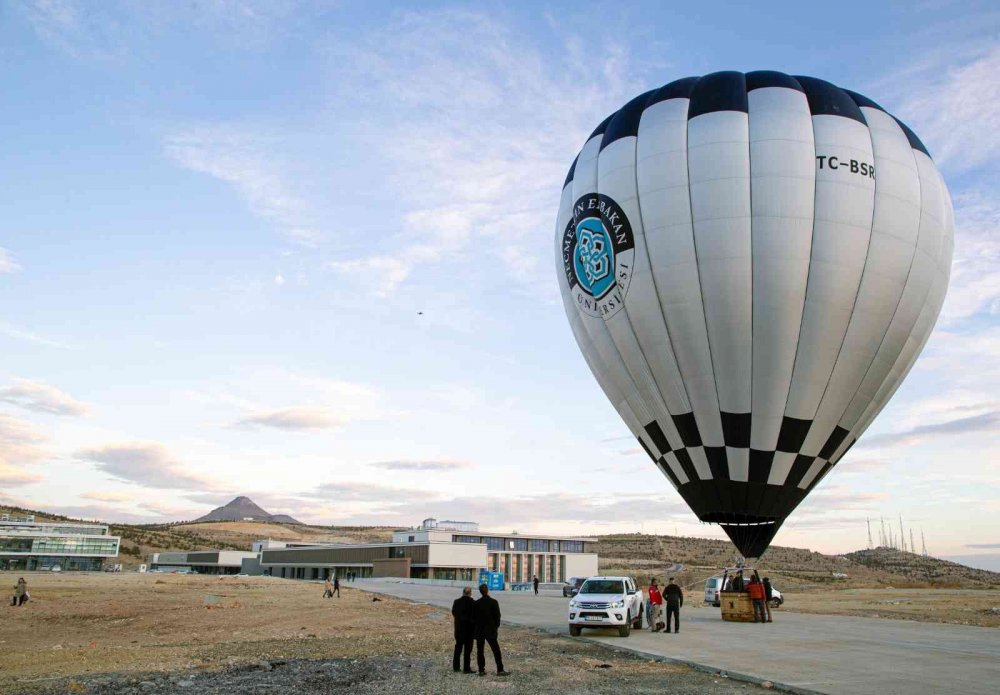 Konya turizmine büyük katkı sağlayacak, ilk test uçuşu yapıldı