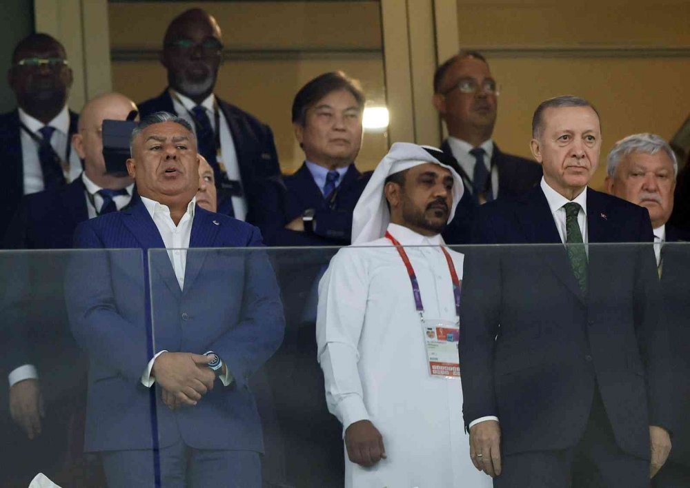 Cumhurbaşkanı Erdoğan, Dünya Kupası finalini izliyor