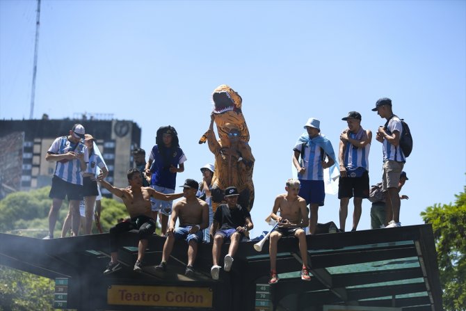 Arjantin'in zafer turu yarım kaldı