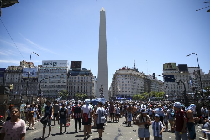 Arjantin'in zafer turu yarım kaldı