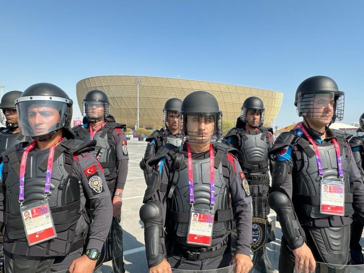 Dünya Kupası'nda görev alan 'Türk Görev Gücü' böyle karşılandı