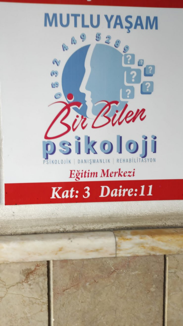 Bu da sahte psikolog!