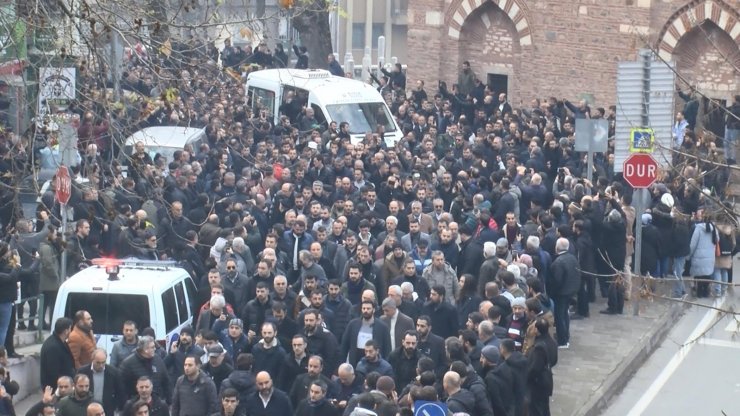 Eski Ülkü Ocakları Başkanı Sinan Ateş, son yolculuğuna uğurlandı