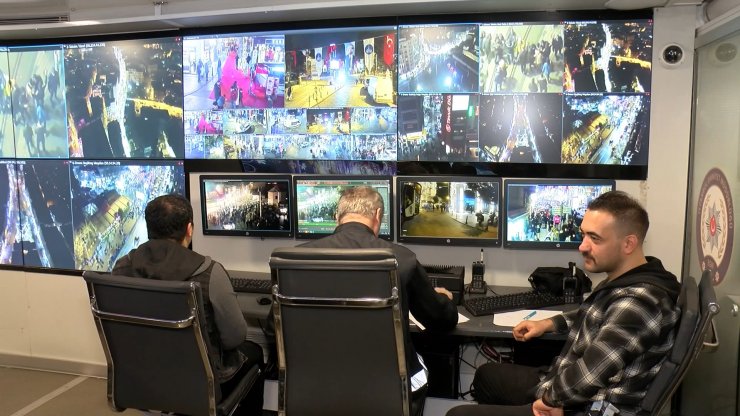 İstanbul 2023 yılına girerken 10 bin kamera ile izleniyor