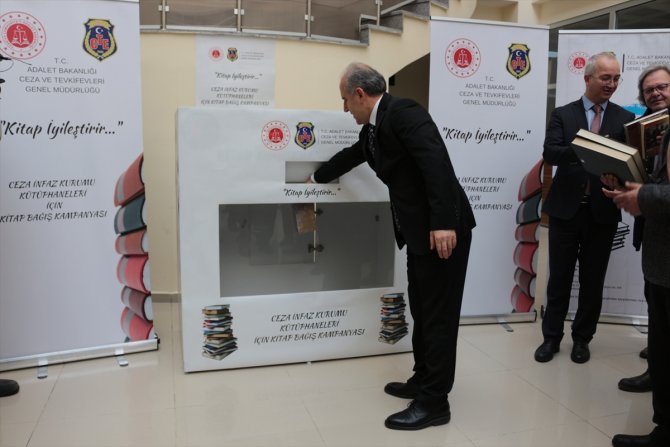 Konya'da Ceza İnfaz Kurumu Kütüphaneleri için kitap bağışı kampanyası