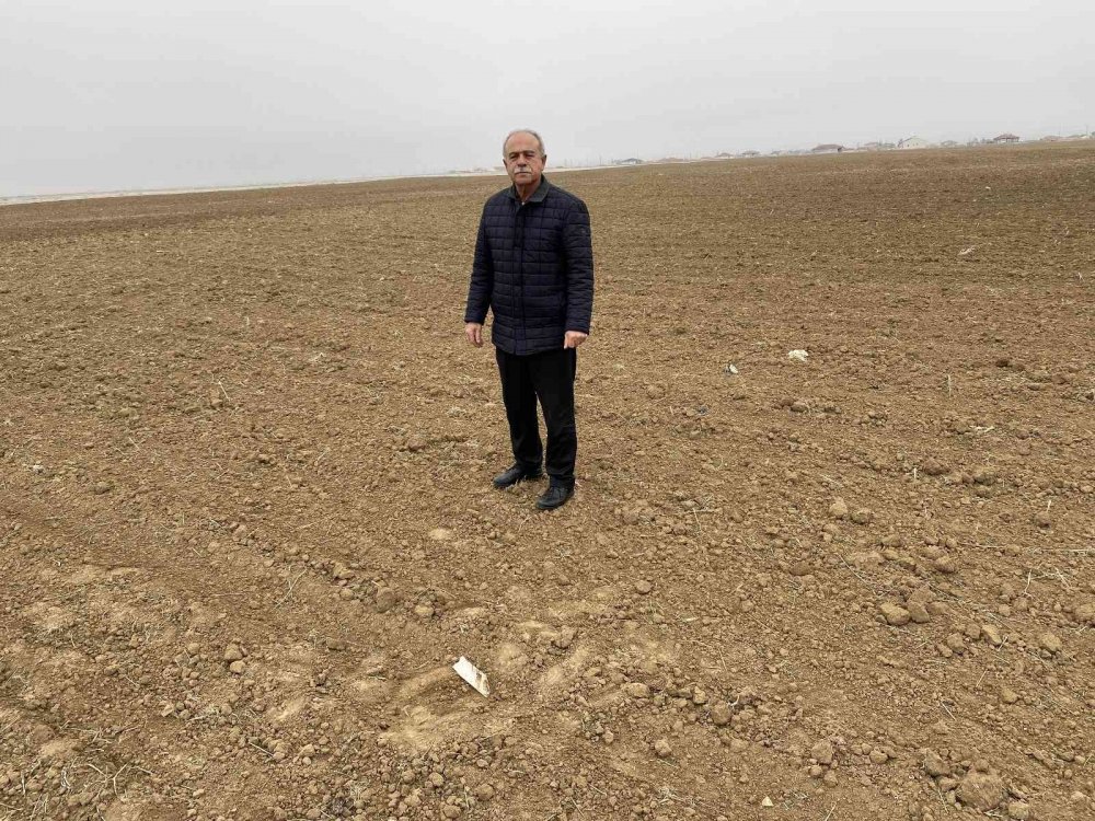 Konya'da kuraklık nedeniyle çiftçiler zor günler yaşıyor