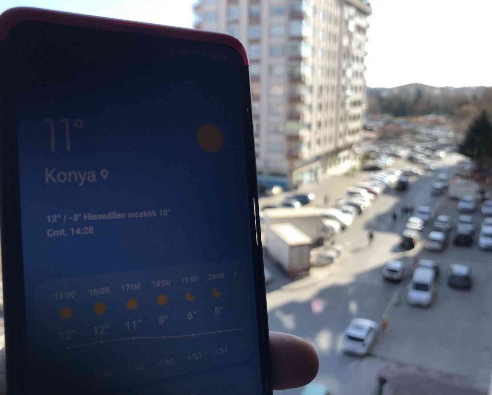 Konya’da kış ortasında yazı aratmayan sıcaklık! Yağış için tarih verildi