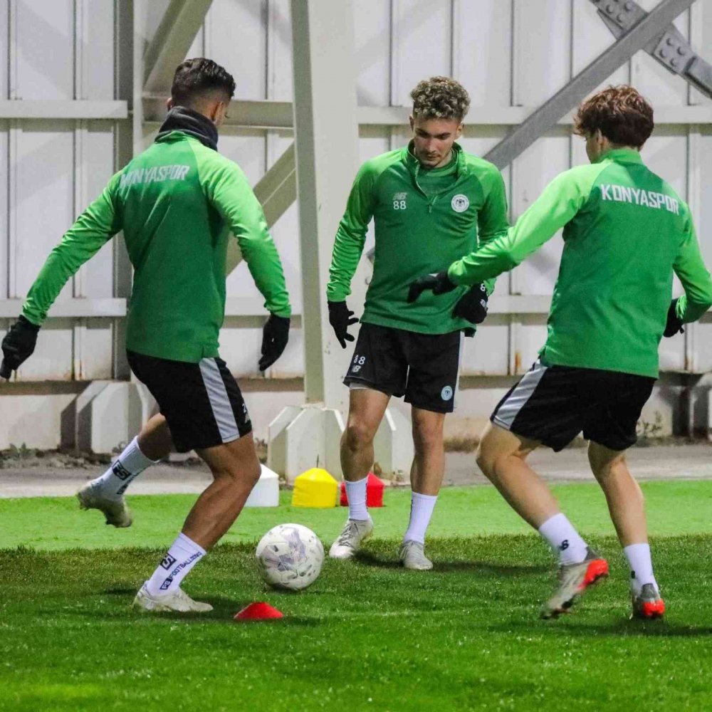 Konyaspor, Ankaragücü maçı hazırlıklarını tamamladı