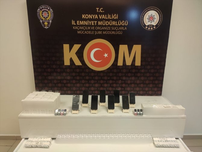 Konya'da 3 kaçakçılık operasyonu! 3 zanlı yakalandı