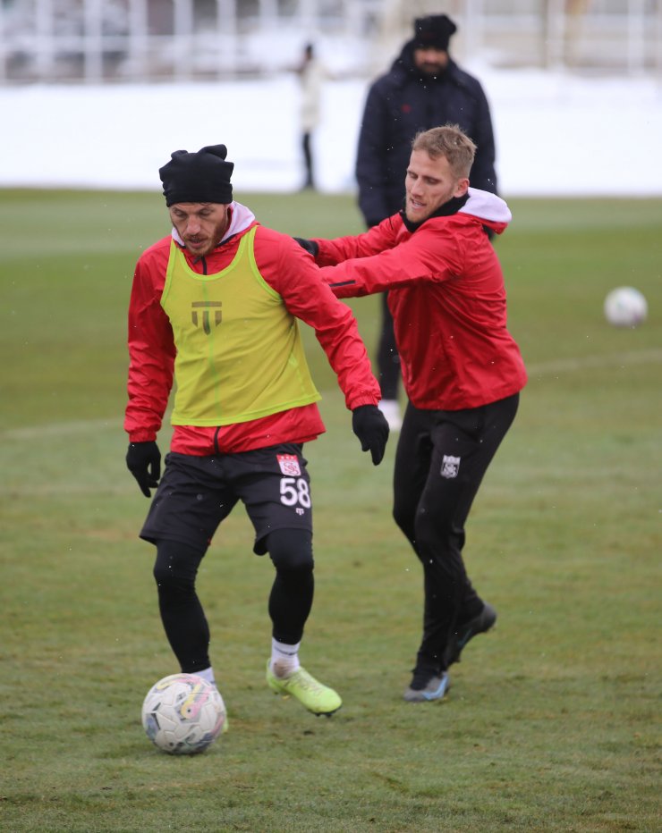 Sivasspor, Beşiktaş maçının hazırlıklarına başladı