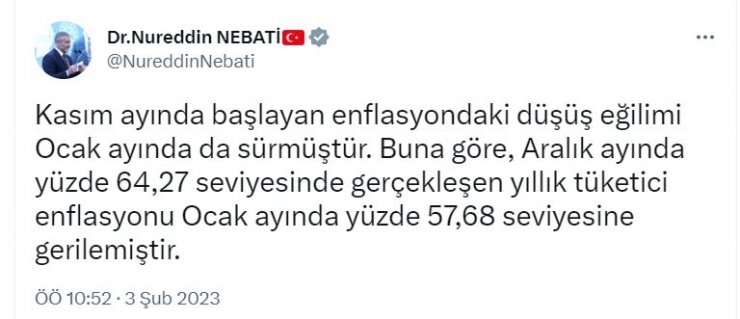 Bakan Nebati: Önümüzdeki aylar çok daha iyi olacak