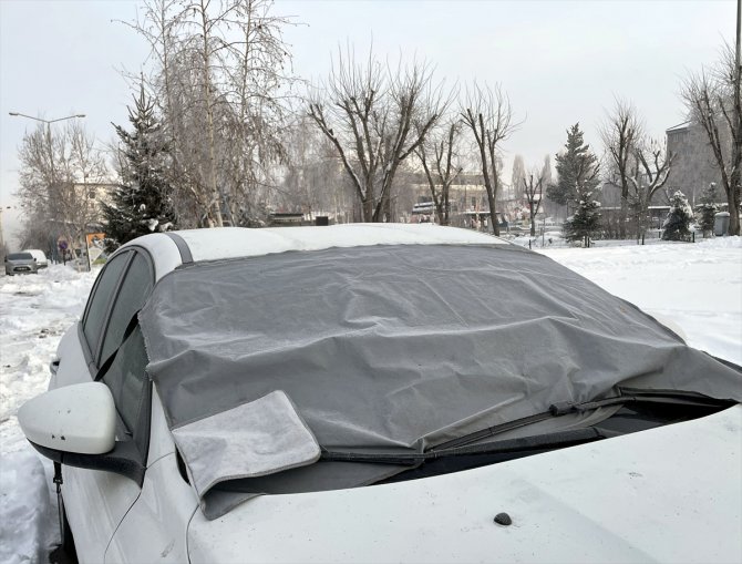 Doğu Anadolu'da kar ve soğuk hava etkisini sürdürdü