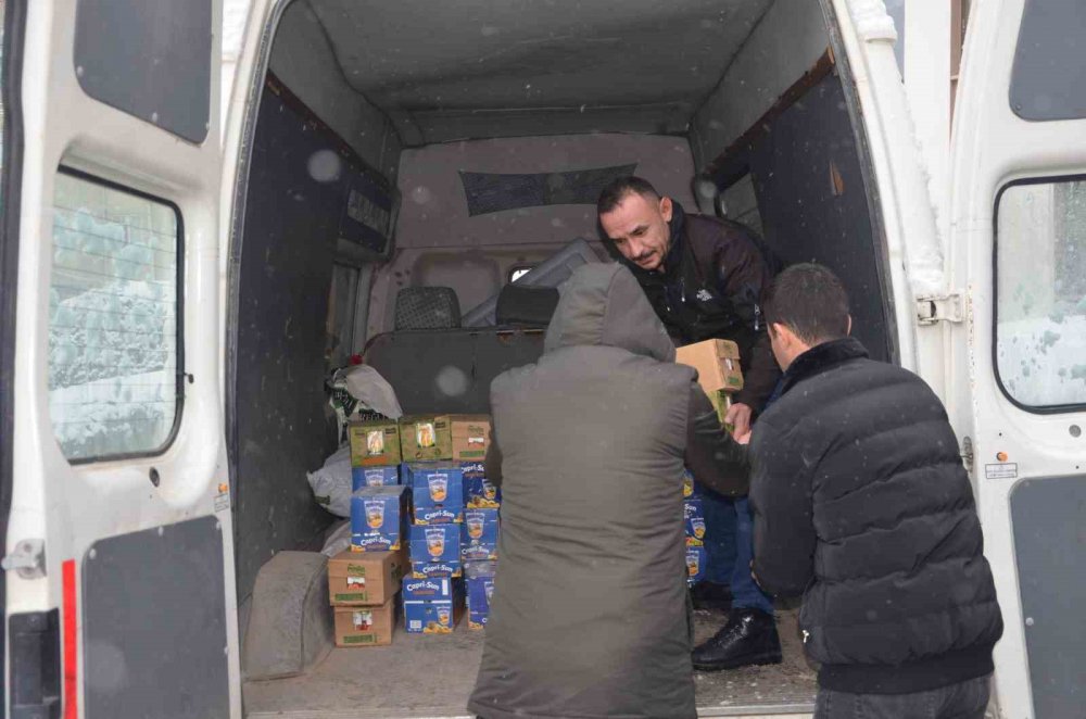 Ereğli Belediyesinden deprem bölgesine yardım