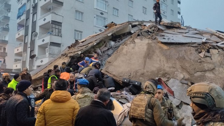 Kahramanmaraş merkezli depremde Diyarbakır'da 6 kişi öldü