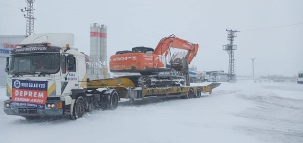 Konya Kulu’dan depremzedelere yardım