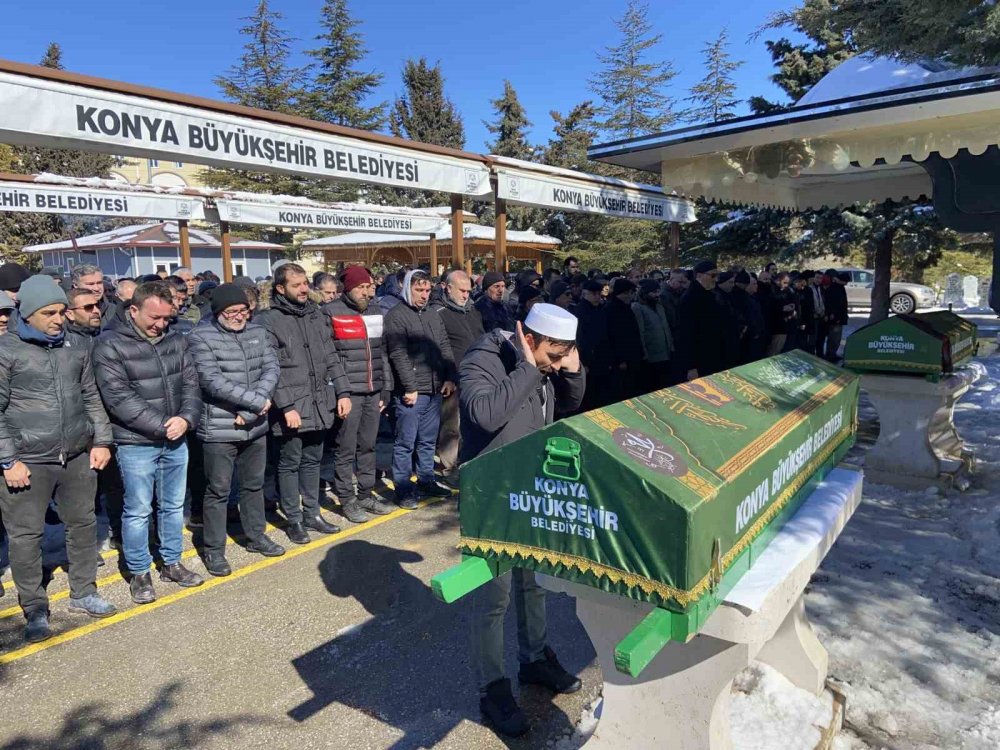 Konya'da acı veda! Hatay'a gittikleri gece depreme yakalandılar...