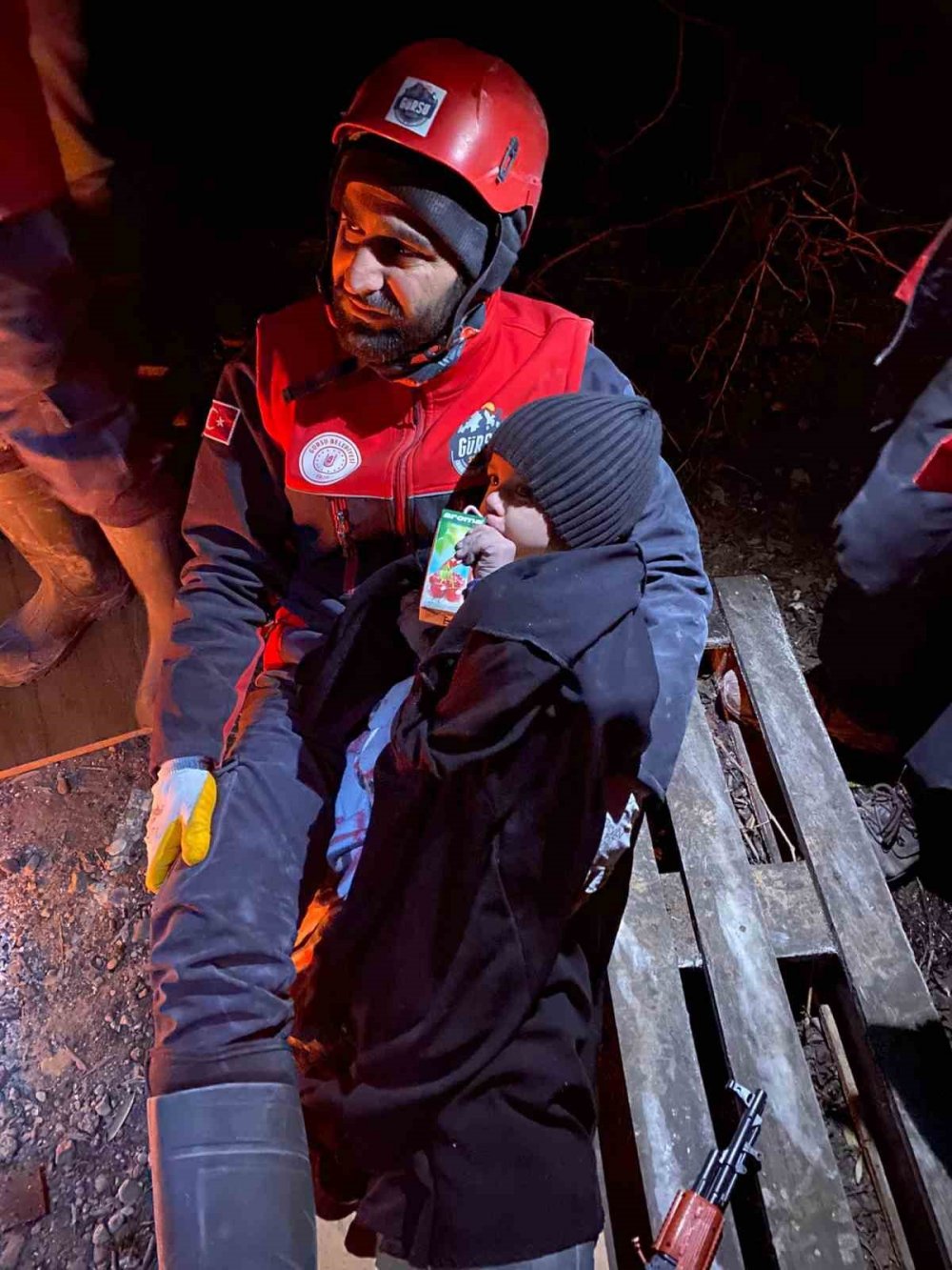 Mikail bebek böyle kurtarıldı